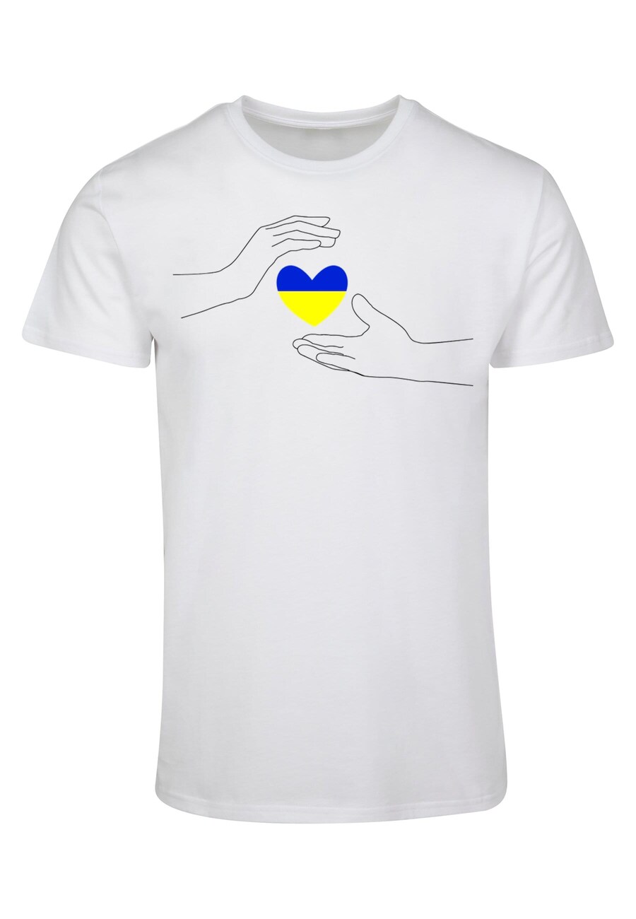 

Рубашка Merchcode Peace - 2 Hand Heart, белый