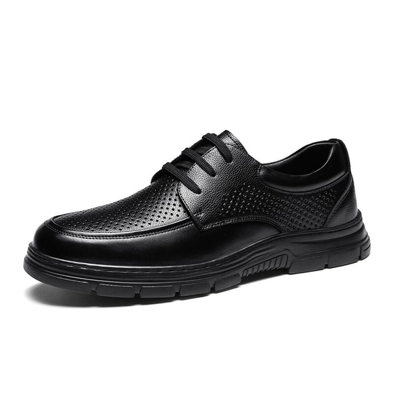 Туфли G.N.SHIJIA Men's Casual Shoes Men Low-Top, коричневый — фото 2