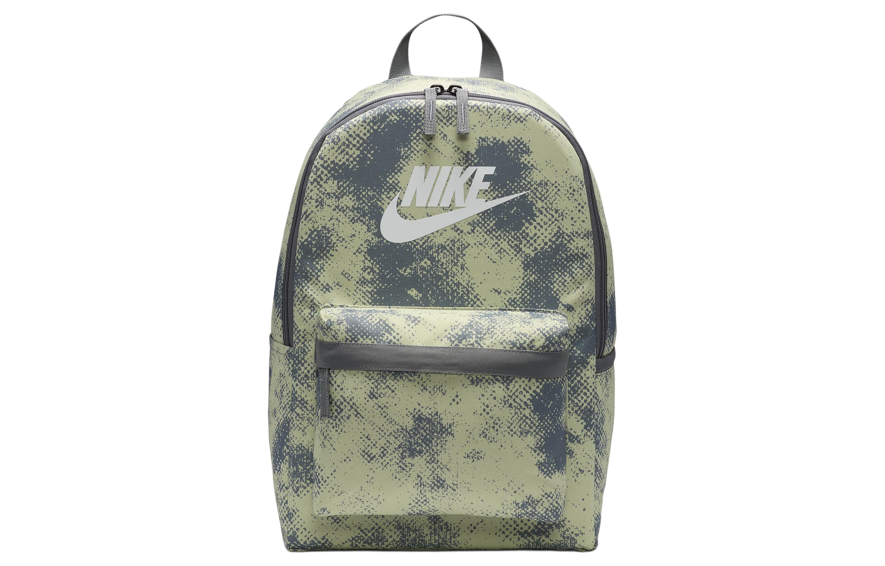 

Nike Рюкзак из переработанного полиэстера унисекс, оливковый, дымчатый, серый и белый