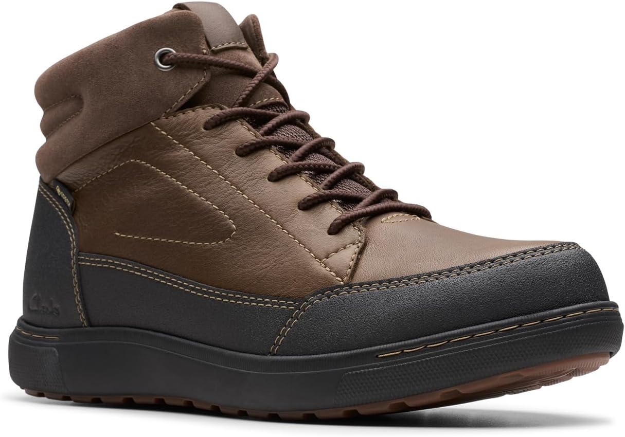 Мужские модные ботинки Clarks Mapstone Higtx, темно-коричневый — фото 3