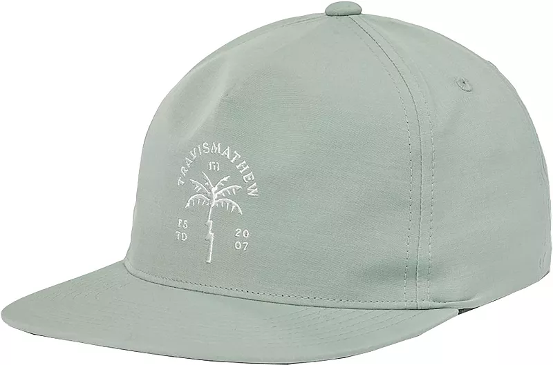 

Мужская кепка для гольфа TravisMathew Final There, цвет Jadeite