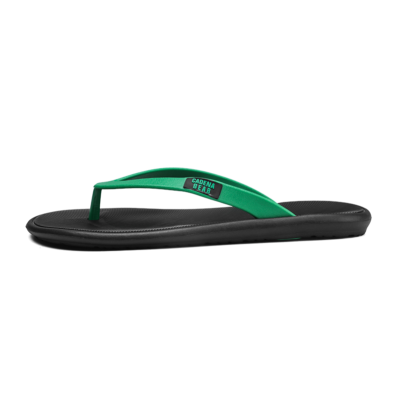 

FCMM Мужские устойчивые к истиранию шлепанцы Black Green, цвет Black Green