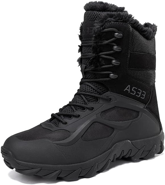 

Мужские стильные легкие кроссовки для бега с дышащей сеткой и амортизирующей подошвой, идеально подходят для спорта и повседневной носки Aokisx, черный