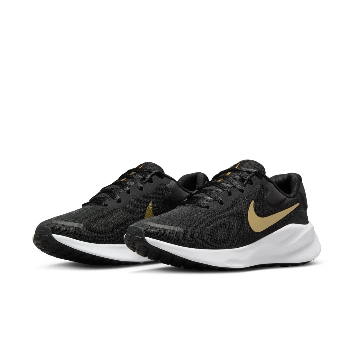 

Кроссовки Nike "Revolution 7", цвет Schwarz-Gold