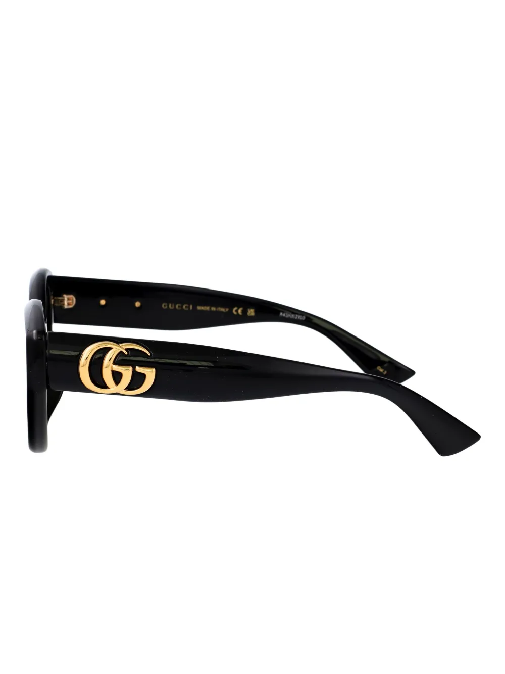 Солнцезащитные очки с логотипом GG1976 Gucci, черный — фото 4