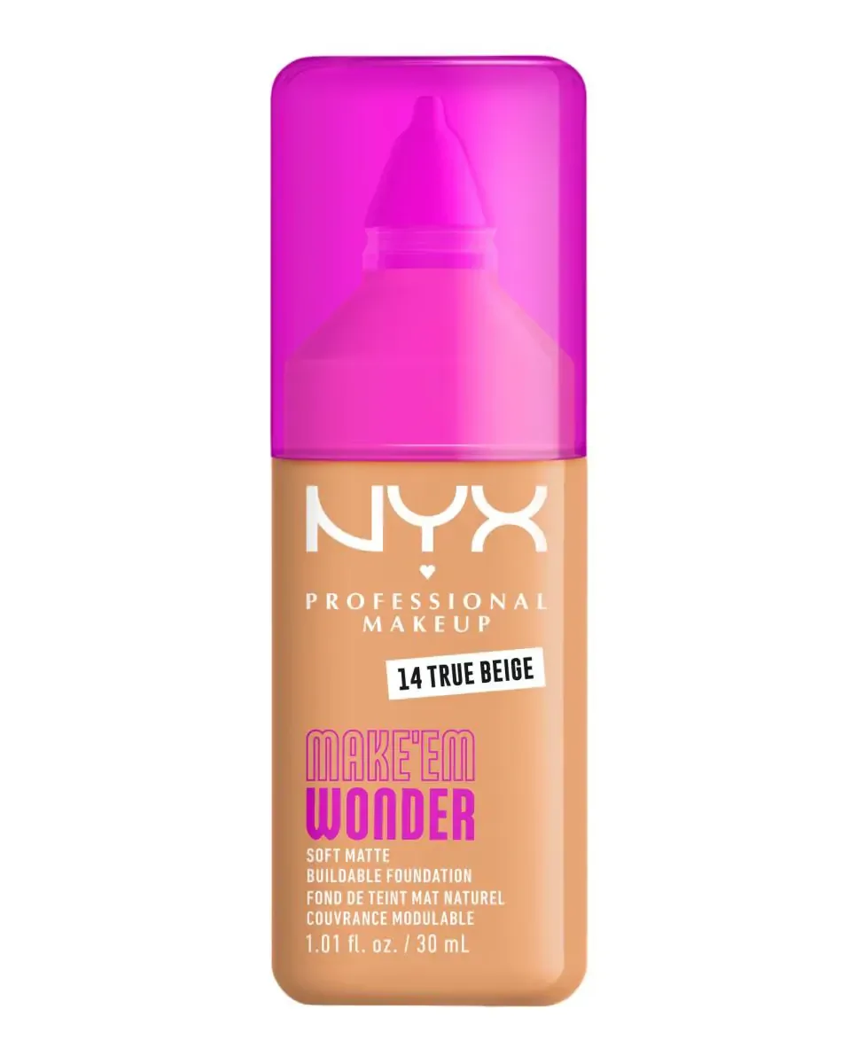 База под макияж Make 'Em Wonder Nyx Professional Makeup, True Beige