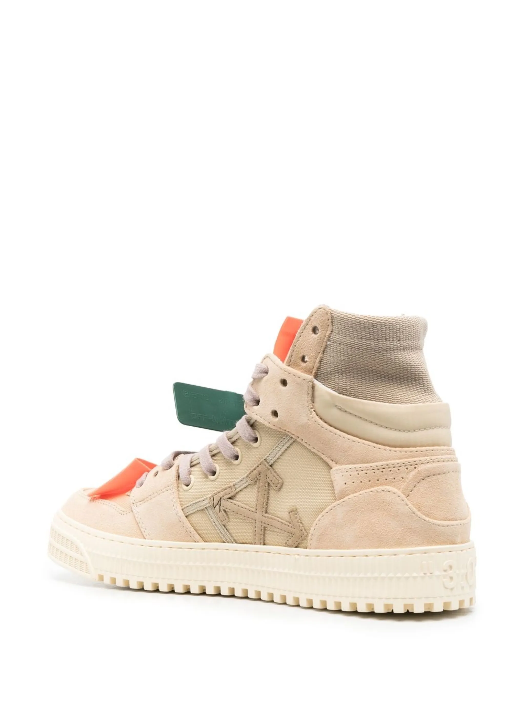 Высокие кроссовки Off-Court 3.0 Off-White, бежевый — фото 3
