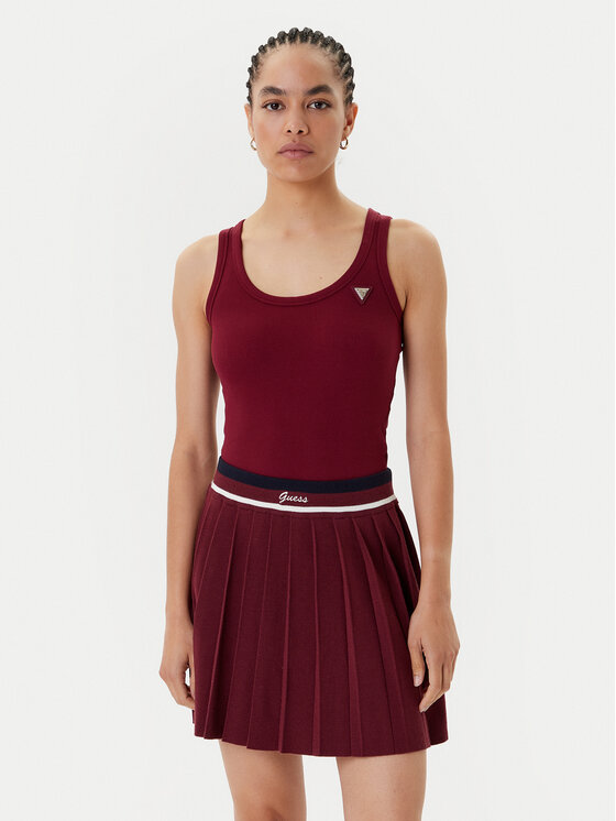 

Топ regular fit V4YP06 K8RT2 Guess, красный