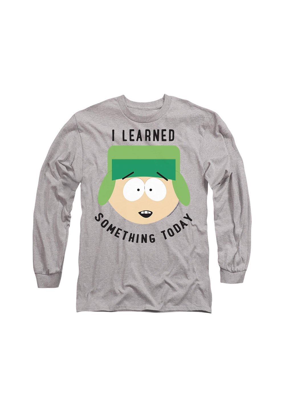 

Топ с длинными рукавами SOUTH PARK I LEARNED SOMETHING TODAY Cotton Soul, серый