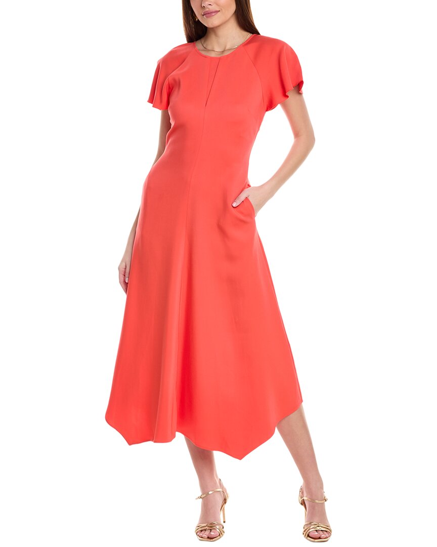 

Платье макси от Reiss Eleni, розовый