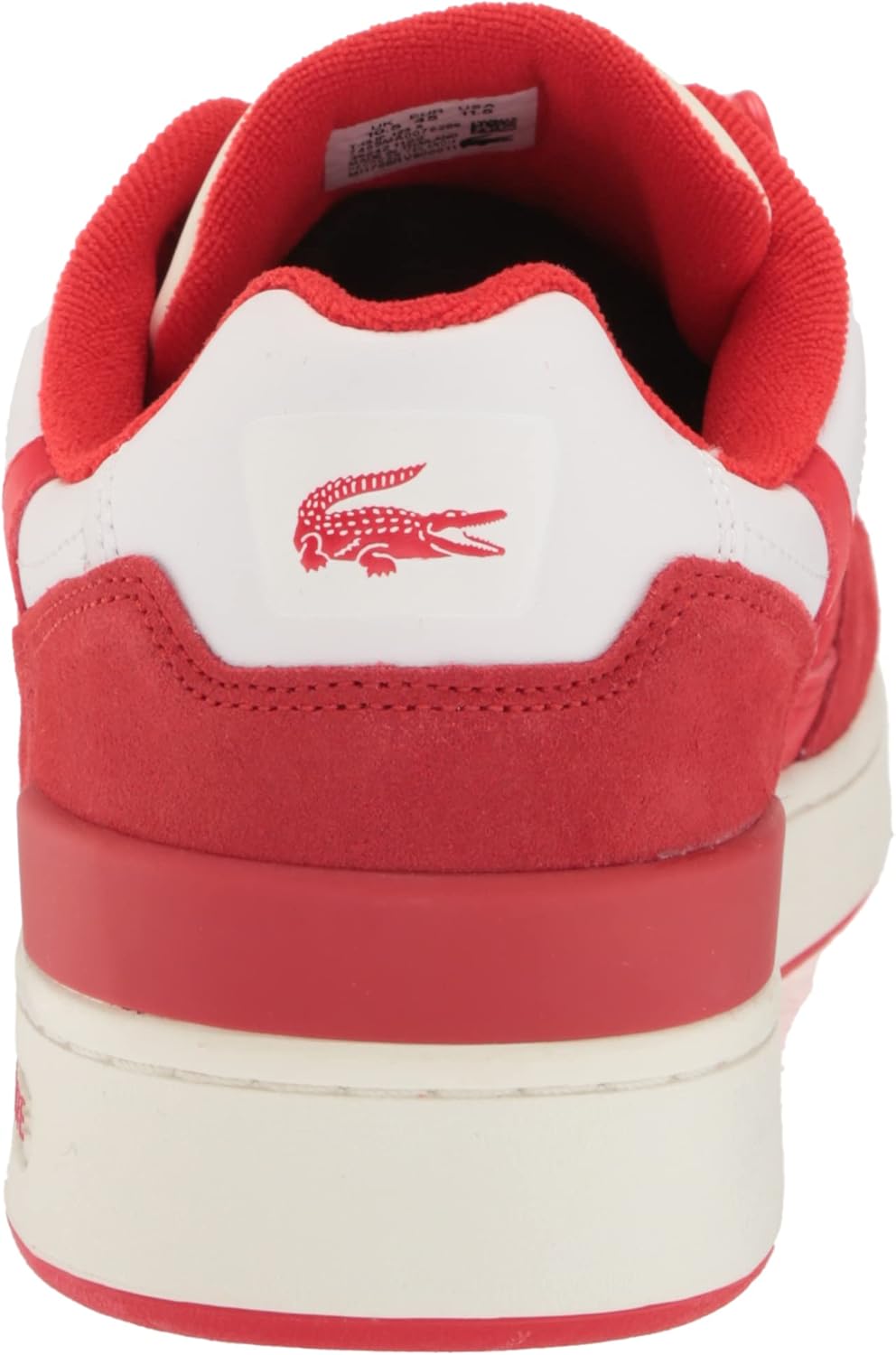 Lacoste мужские кроссовки T-Clip, White/Red — фото 3