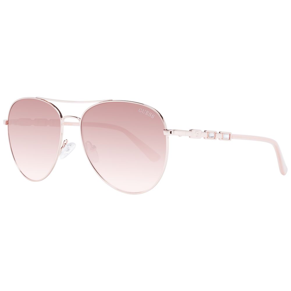 

Женские солнцезащитные очки из розового золота GUESS