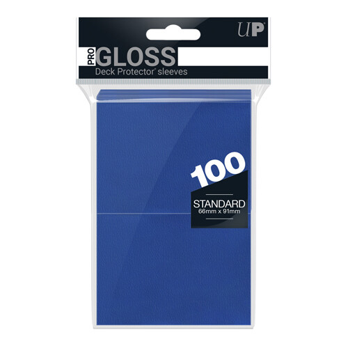 

Чехол для карточек Pro-Gloss Standard Sleeves: Blue (100) Ultra Pro