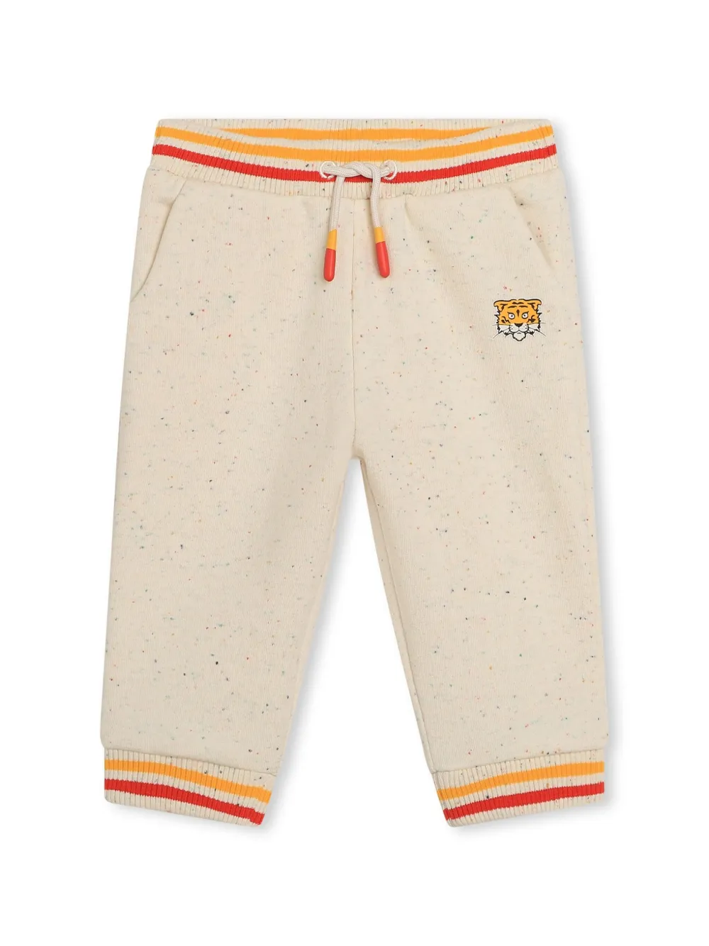 

Спортивные брюки с кулиской и принтом Kotora Kenzo Kids, нейтральный