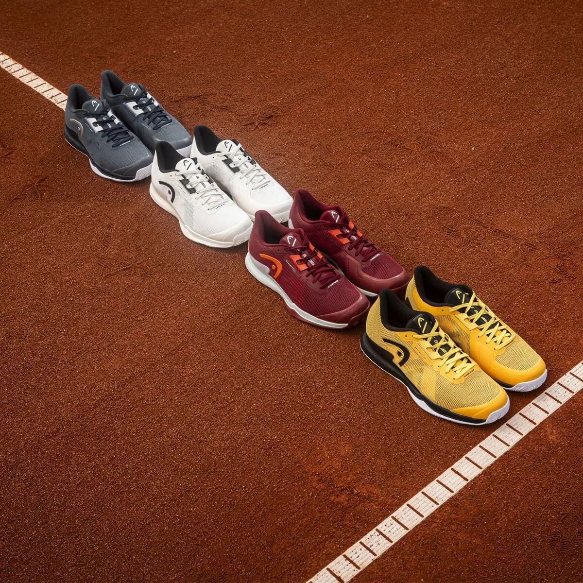 Кроссовки HEAD Sprint Pro 3.5 Clay Men Red — фото 2