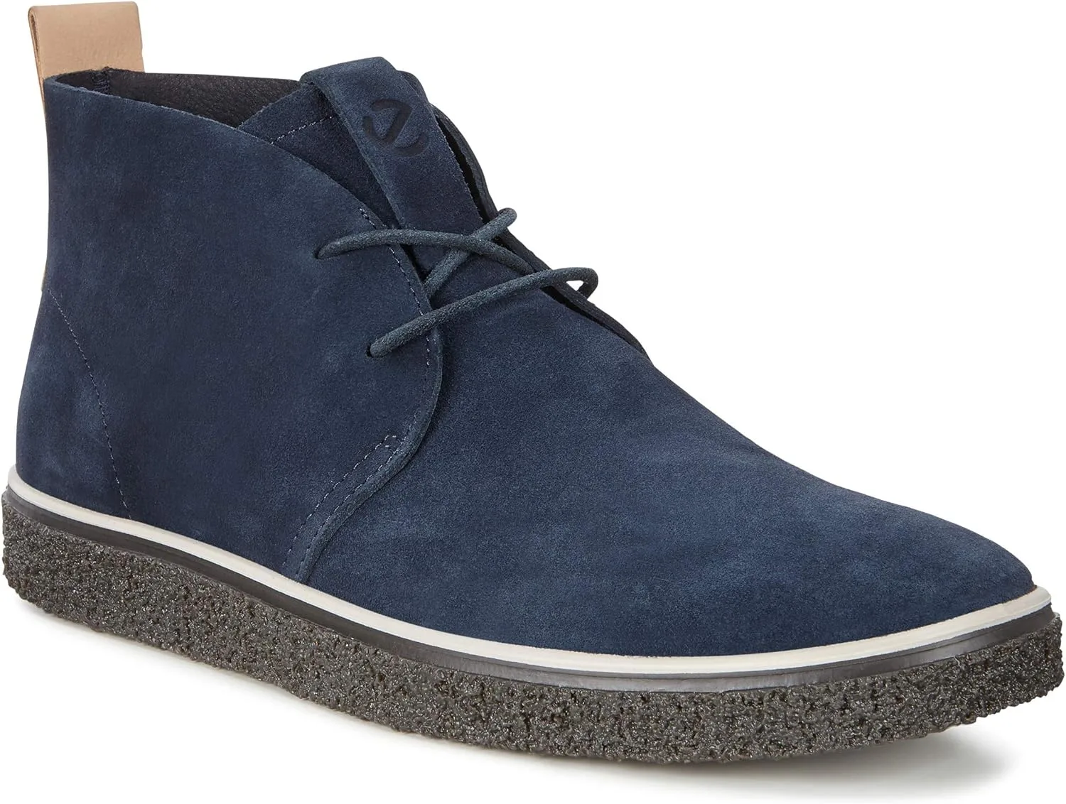 Мужские ботинки ECCO Men's Crepetray Desert Boots, темно-синий