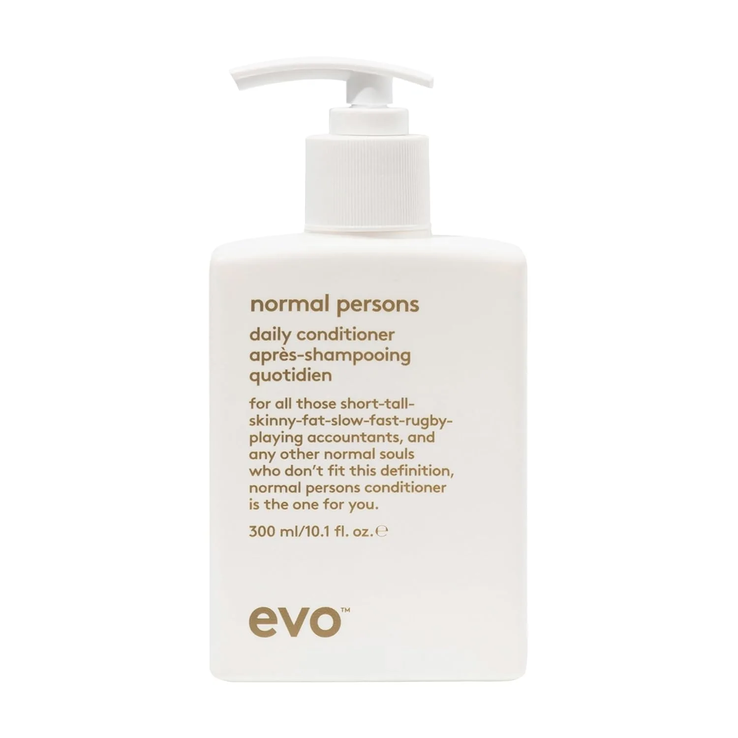 Кондиционер для ежедневного ухода за волосами evo Normal Persons Daily Care Conditioner - освежает и балансирует кожу головы, уменьшает пушистость, восстанавливает кожу головы и волосы. 299 мл (1 шт.)