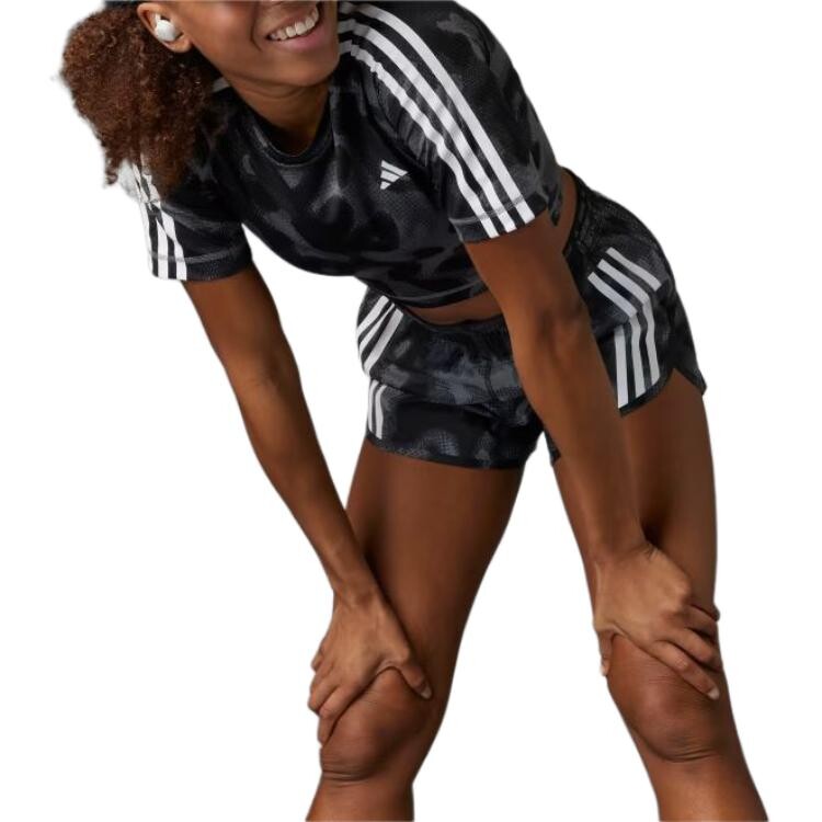 Одежда Повседневные шорты женские черные Adidas — фото 3