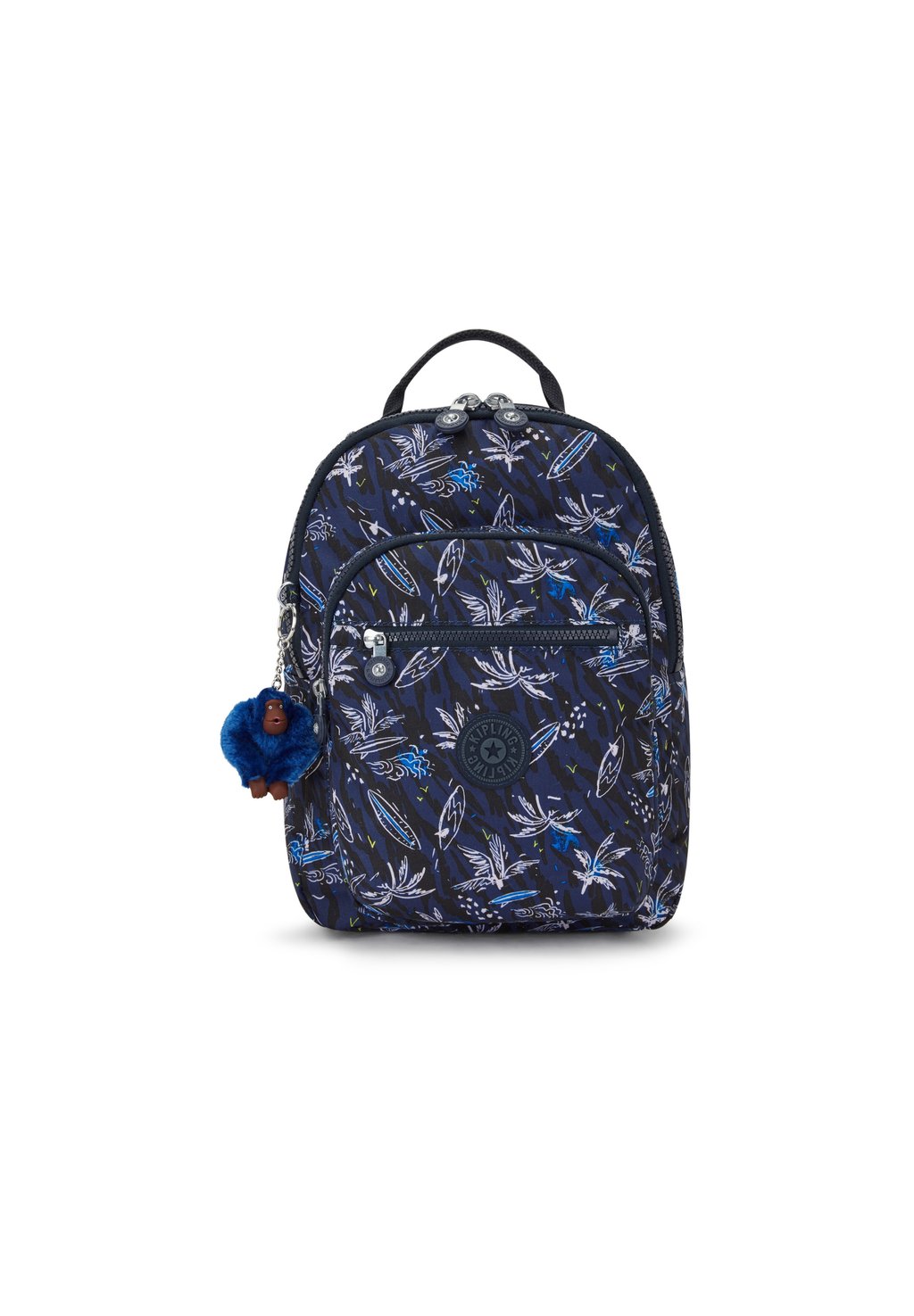 

Рюкзак Seoul S Kipling, цвет surf sea print