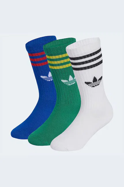 Носки детские 3-пак Adidas Originals, синий