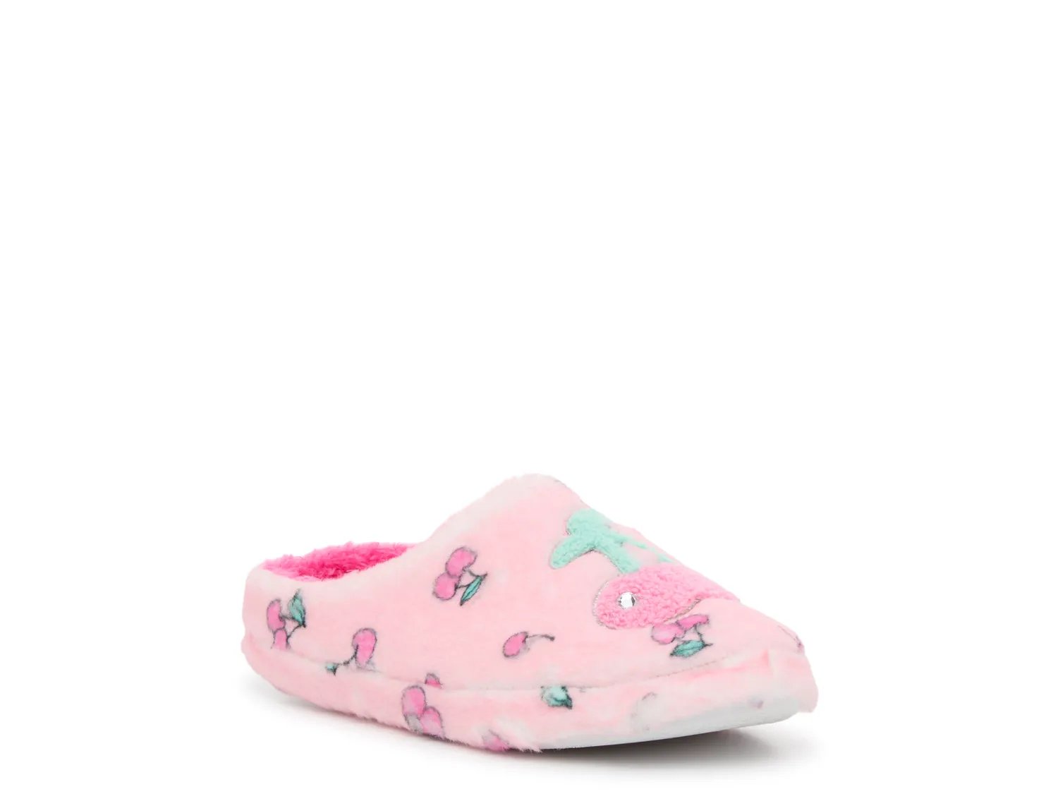 

Тапочки OMG Accessories Cherry Plush Slipper - Kids', светло-розовый