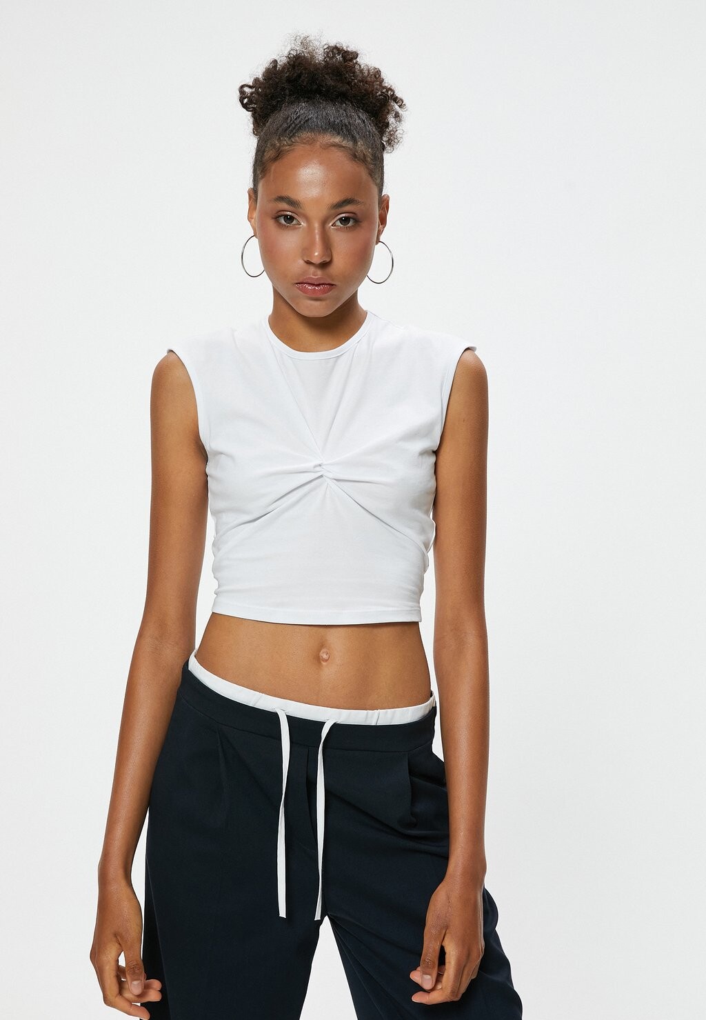 

Топ SLEEVELESS TANK Koton, белый