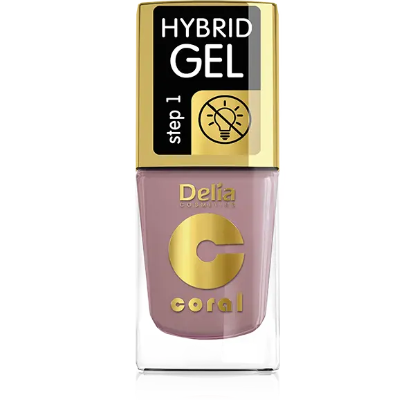 

Гибридный лак для ногтей 44 Delia Coral Hybrid Gel, 11 мл