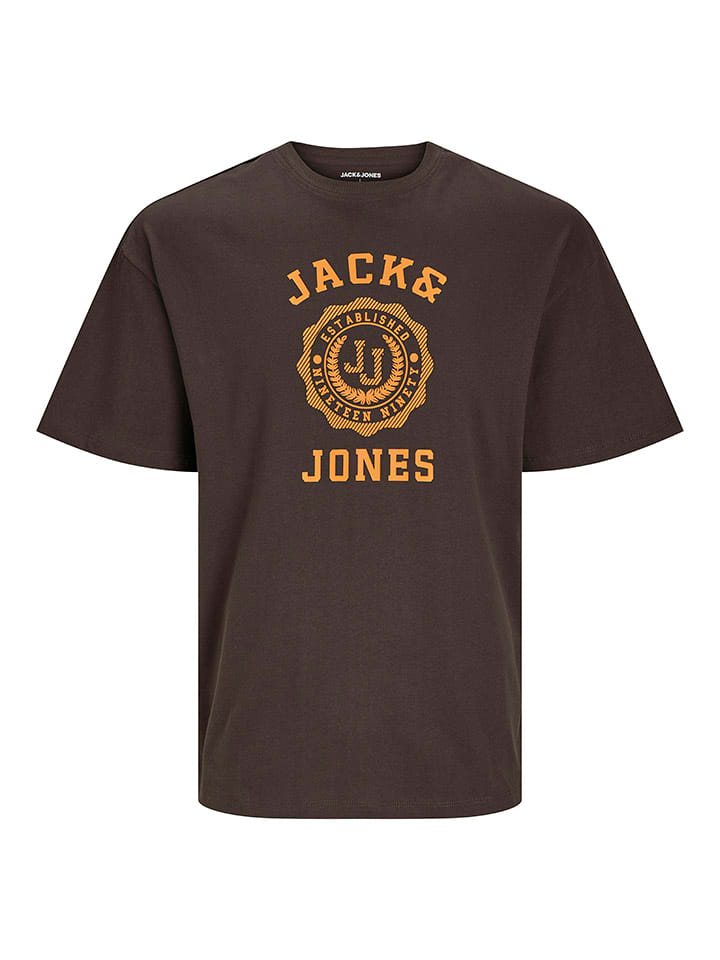 

JACK & JONES Junior Футболка "Викто" коричневого цвета
