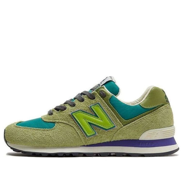 

Кроссовки x бродячие крысы 574 New Balance, зеленый
