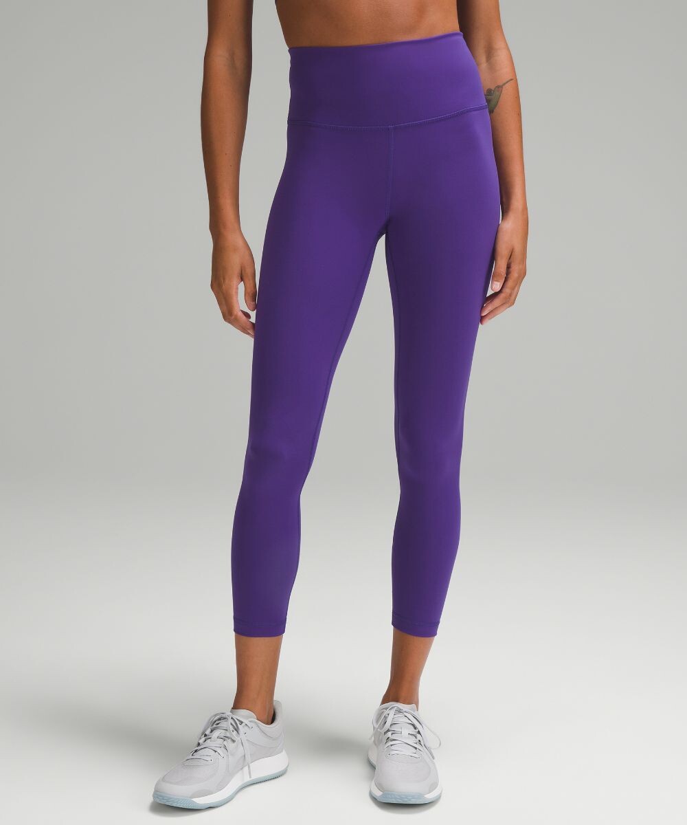 

Леггинсы Wunder Train High-Rise Lululemon, фиолетовый