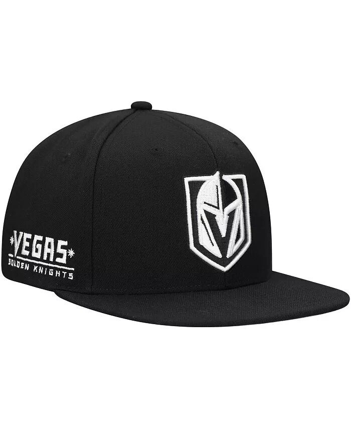 

Мужская черная бейсболка Vegas Golden Knights Team Snapback Mitchell & Ness