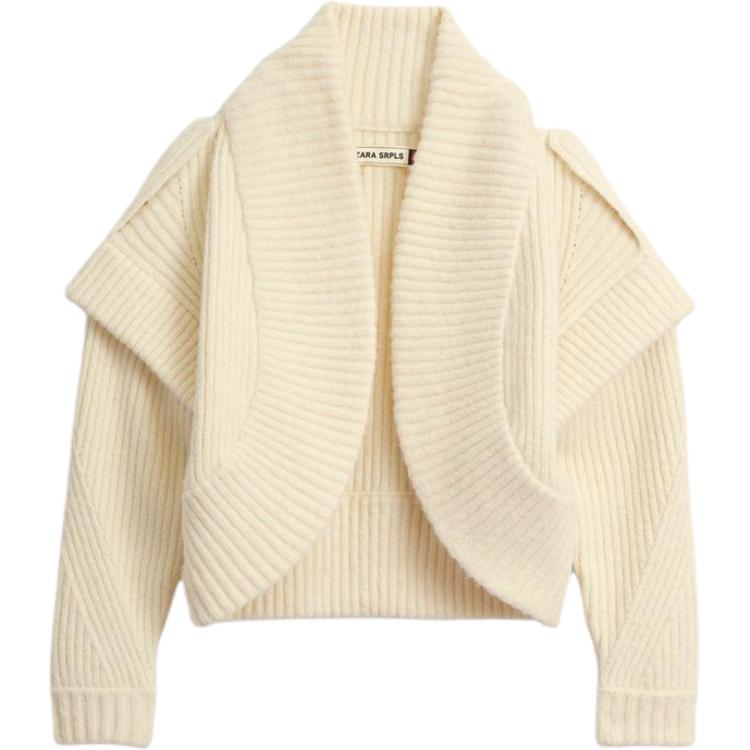 

ZARA Джемпер женский серии SRPLS белый