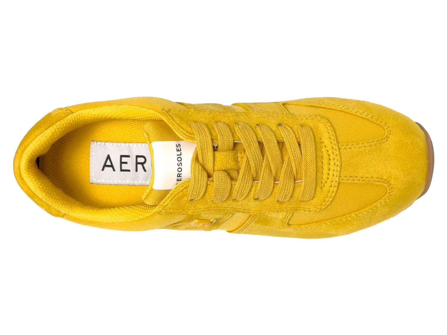 Кроссовки Aerosoles Jett Sneaker, золотой металлик — фото 4