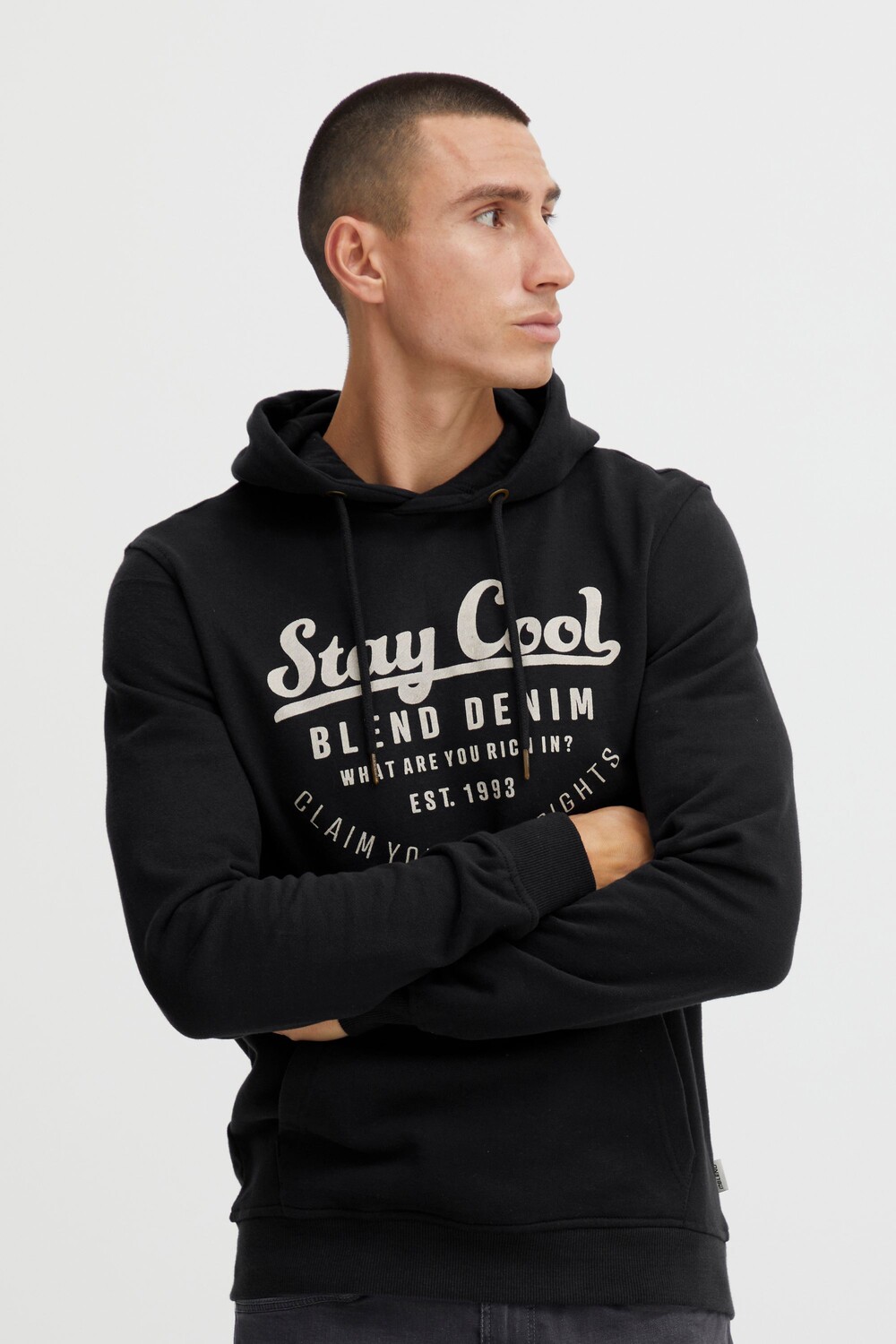 

Толстовка BLEND Kapuzenpullover 20714578, черный