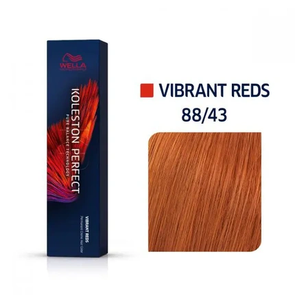 

Koleston Perfect Me 88/43 Светло-русый интенсивный красно-золотистый 60 мл Wella