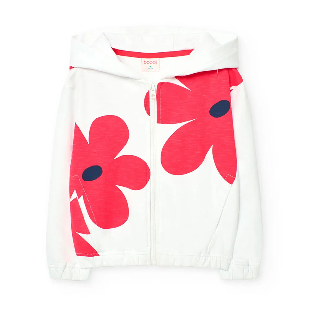 

Куртка Boboli Fleece Flame, белый