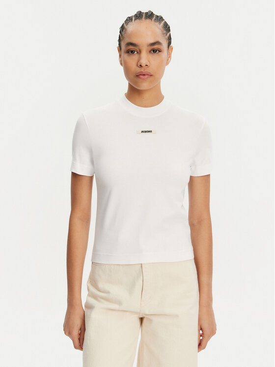 

Футболка обычного кроя 241JS133-2031 Jacquemus, белый