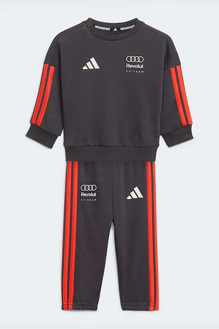 Спортивный костюм с принтом AUDI Adidas Performance, коричневый