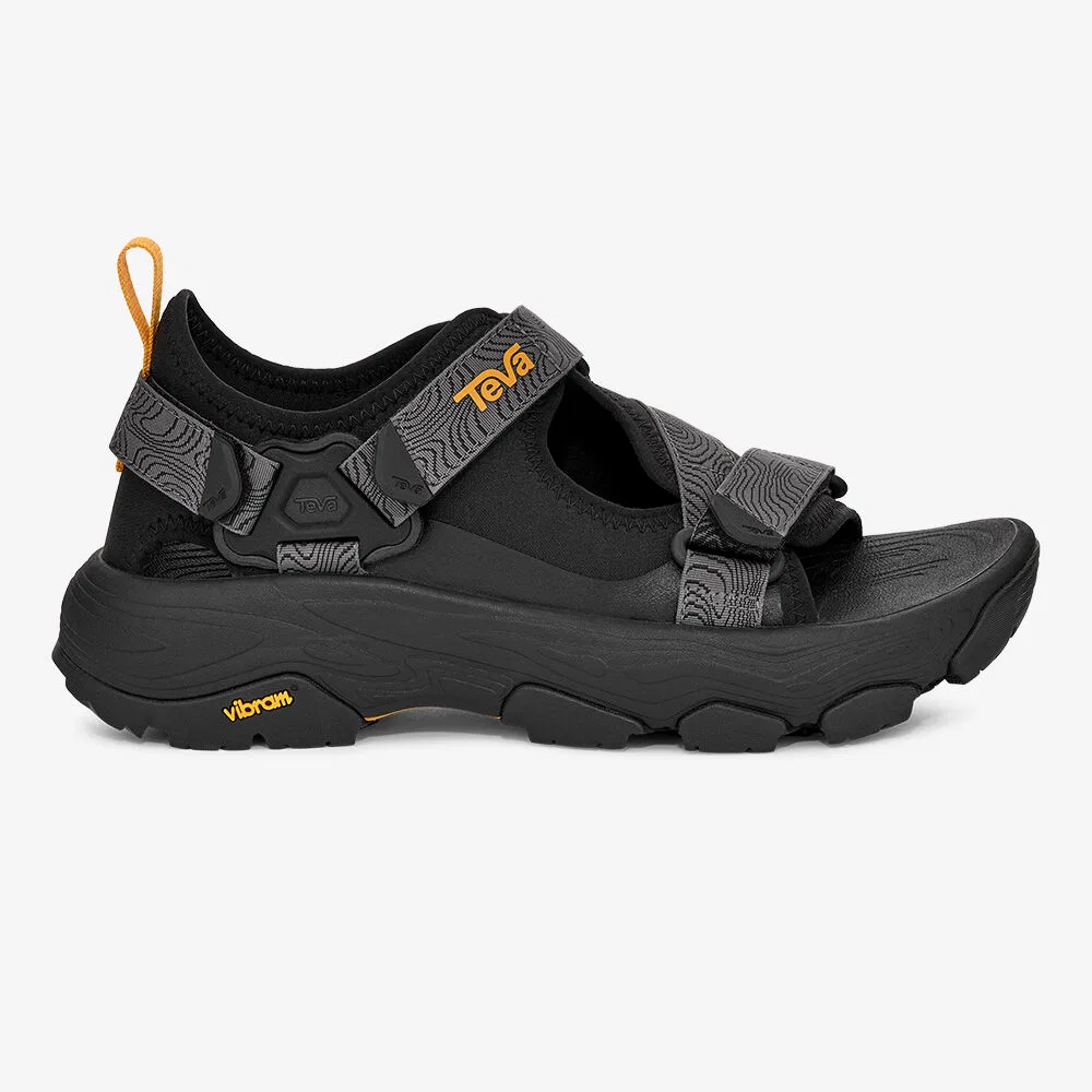 Мужские чёрные сандалии Grandview Max с подошвой Vibram от Teva