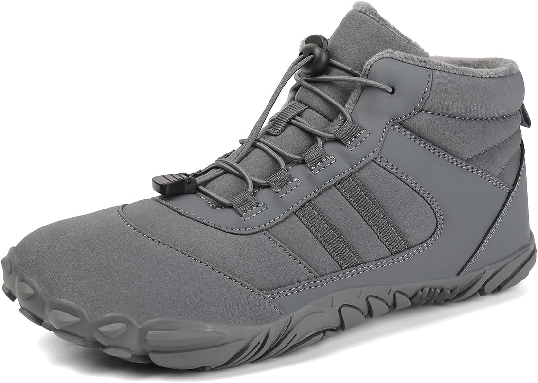 Кроссовки Peak Footwear Kasdava Master Barefoot для женщин и мужчин - минималистичные обувь с широкой носочной частью для естественной осанки и контакта с землей, серый — фото 3