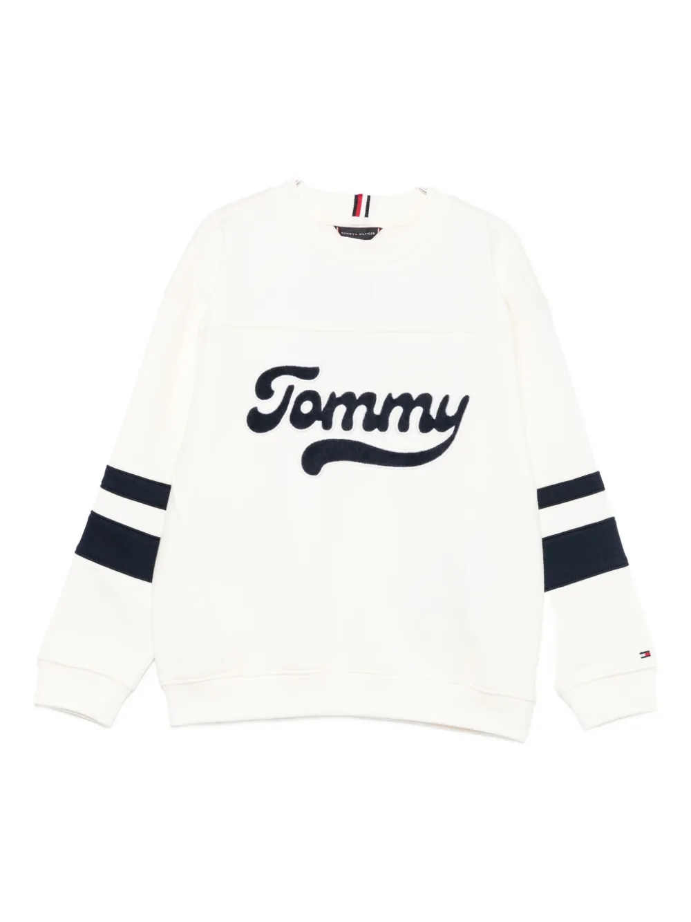 

Свитшот с вышитым логотипом Tommy Hilfiger Junior, белый