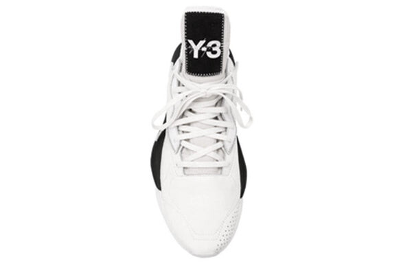 Кроссовки adidas Y-3 Kaiwa 'White Black', черный — фото 3
