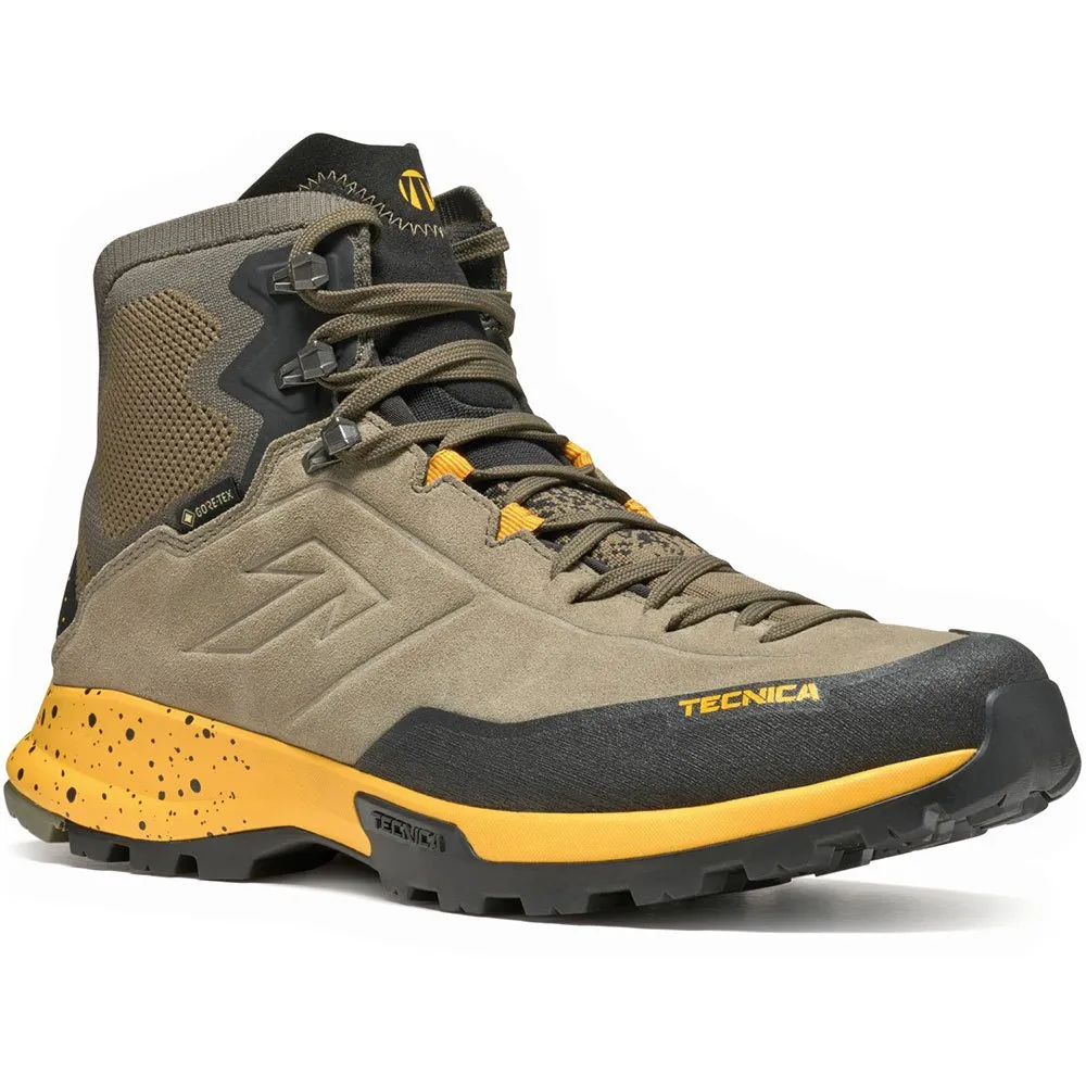 

Треккинговые ботинки Tecnica Forge Mid Goretex, зеленый