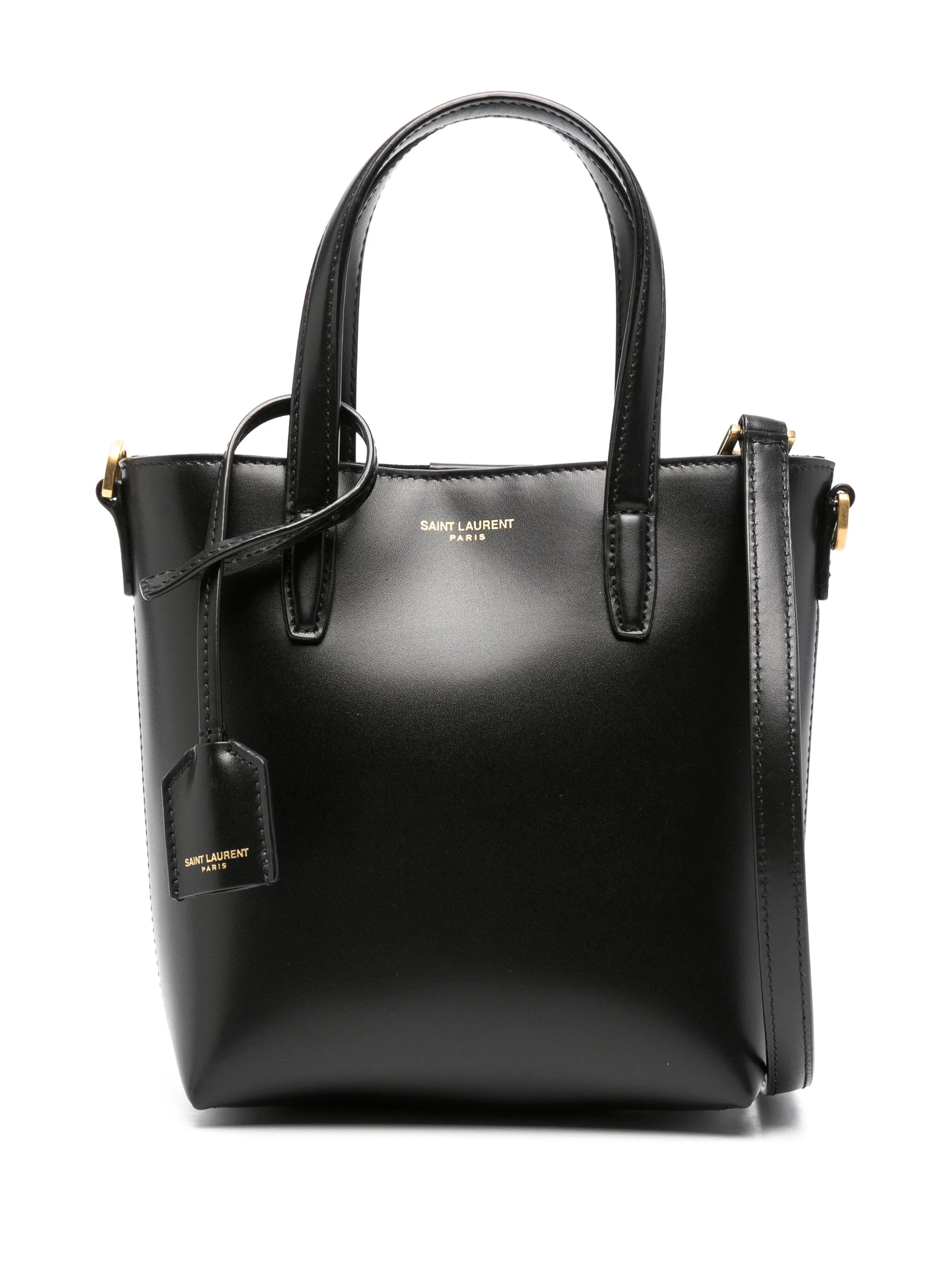 

Маленькая сумка-тоут Shopping Saint Laurent, черный