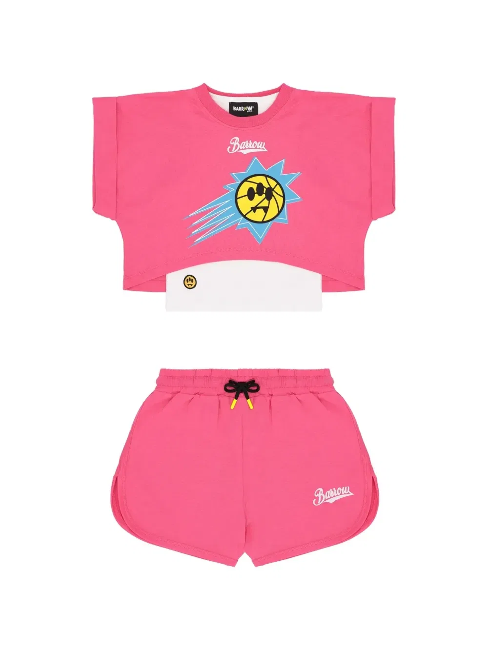 Спортивный костюм с шортами Barrow Kids, розовый