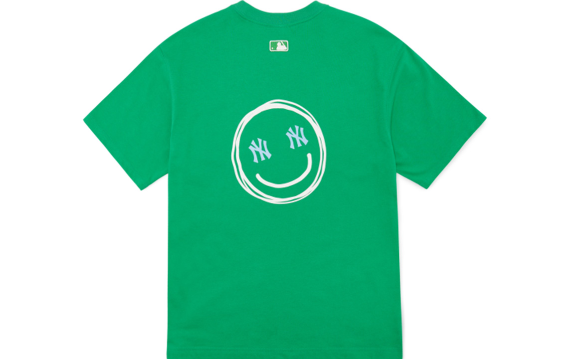 

Футболка унисекс зеленая MLB