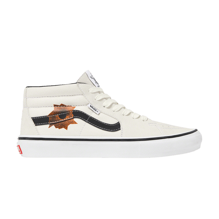 

Кроссовки Supreme x Nate Lowman x Skate Grosso Mid 'Cream', белый