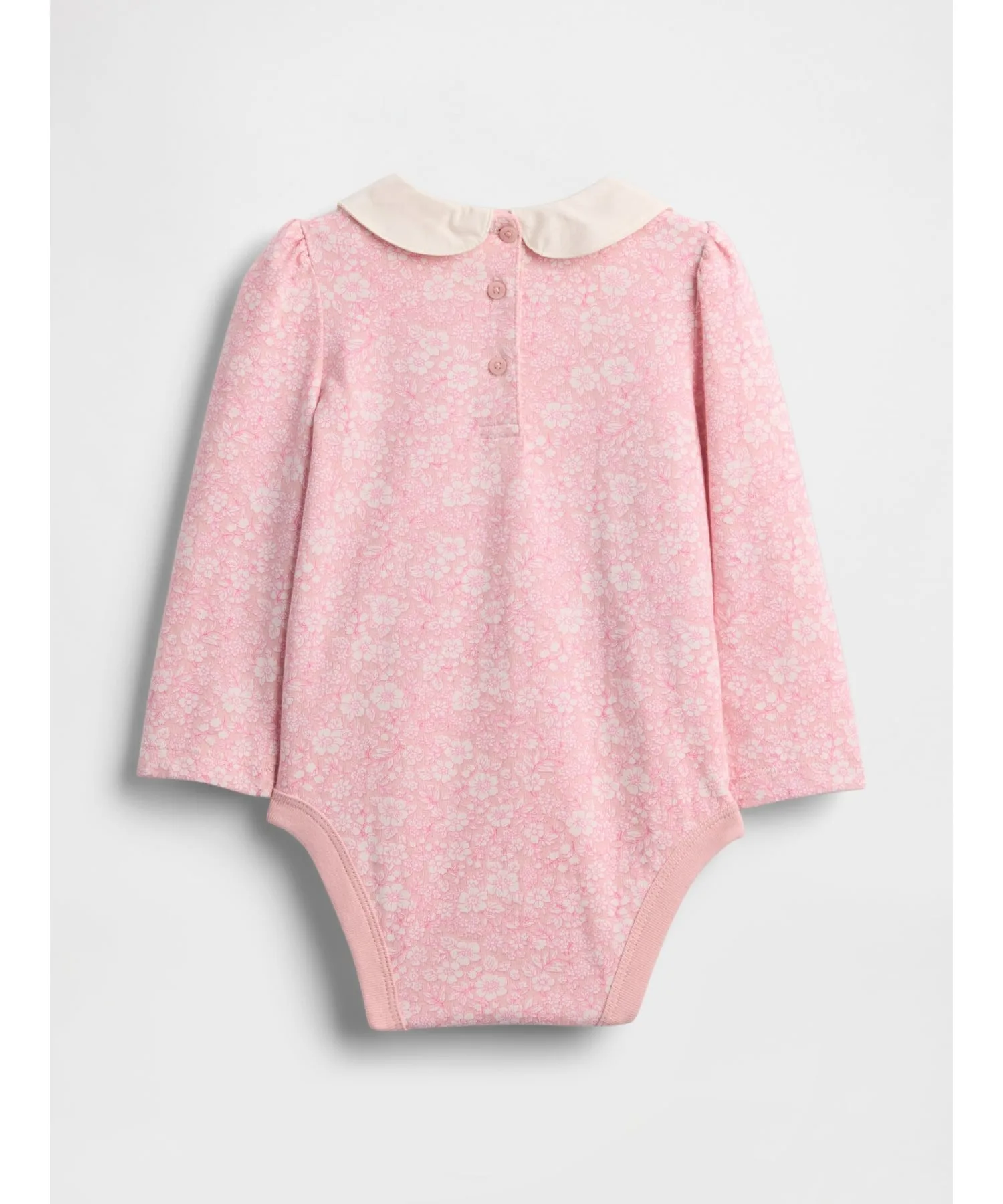 (K) Первый любимый боди из 100% органического хлопка (для малышей) GAP, PINK_FLORAL — фото 2