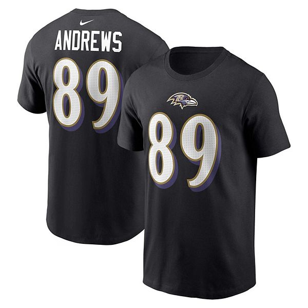 Футболка с именем и номером игрока Марка Эндрюса Baltimore Ravens Nike — фото 2