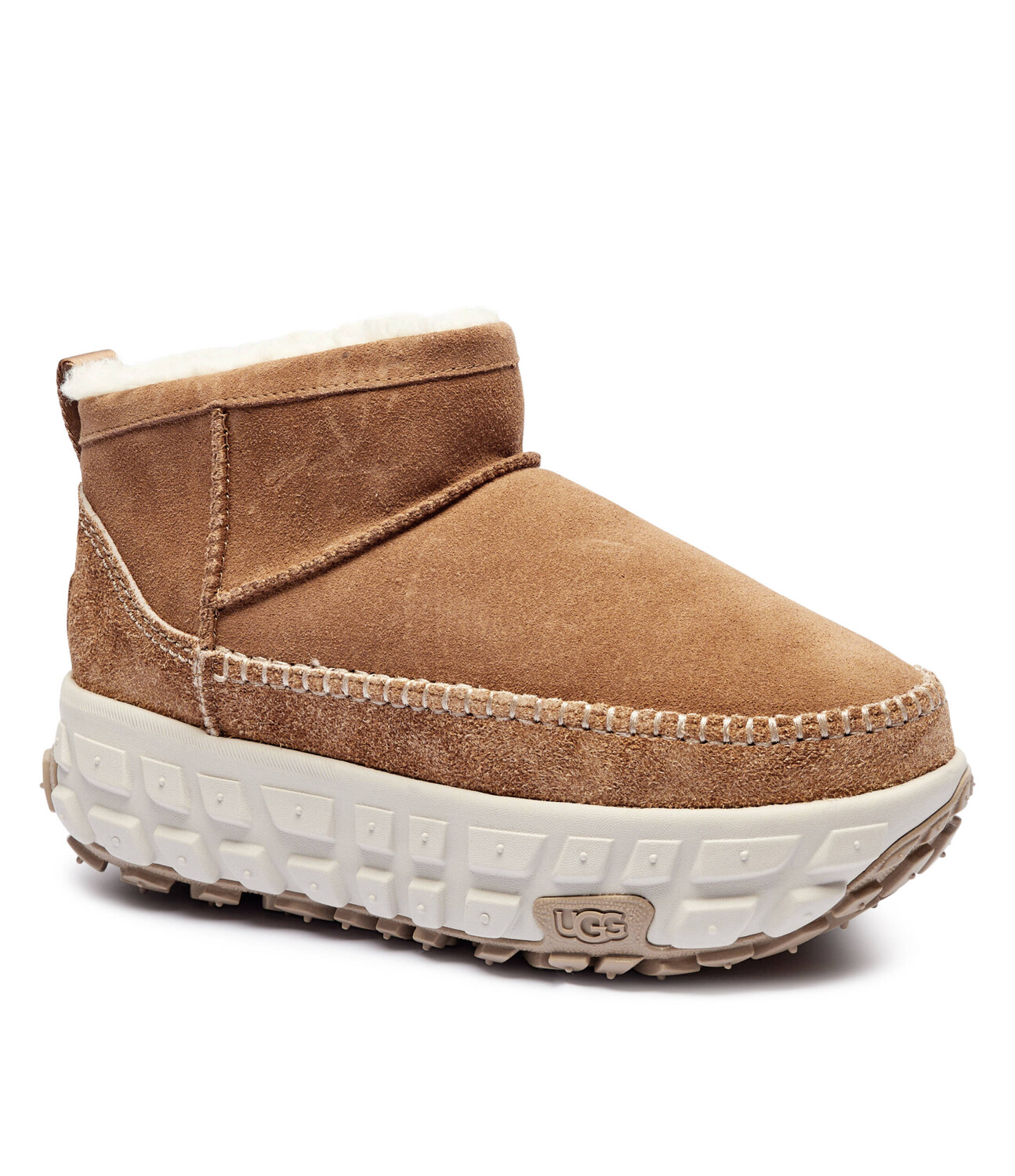 Ботинки зимние UGG Venture Daze Ultra Mini, коричневый